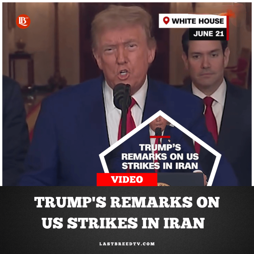 Trump Speaks on Us Strikes in&nbsp;Iran